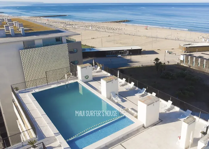 Maui Surfer\'S House Sea View Caparica Beach House