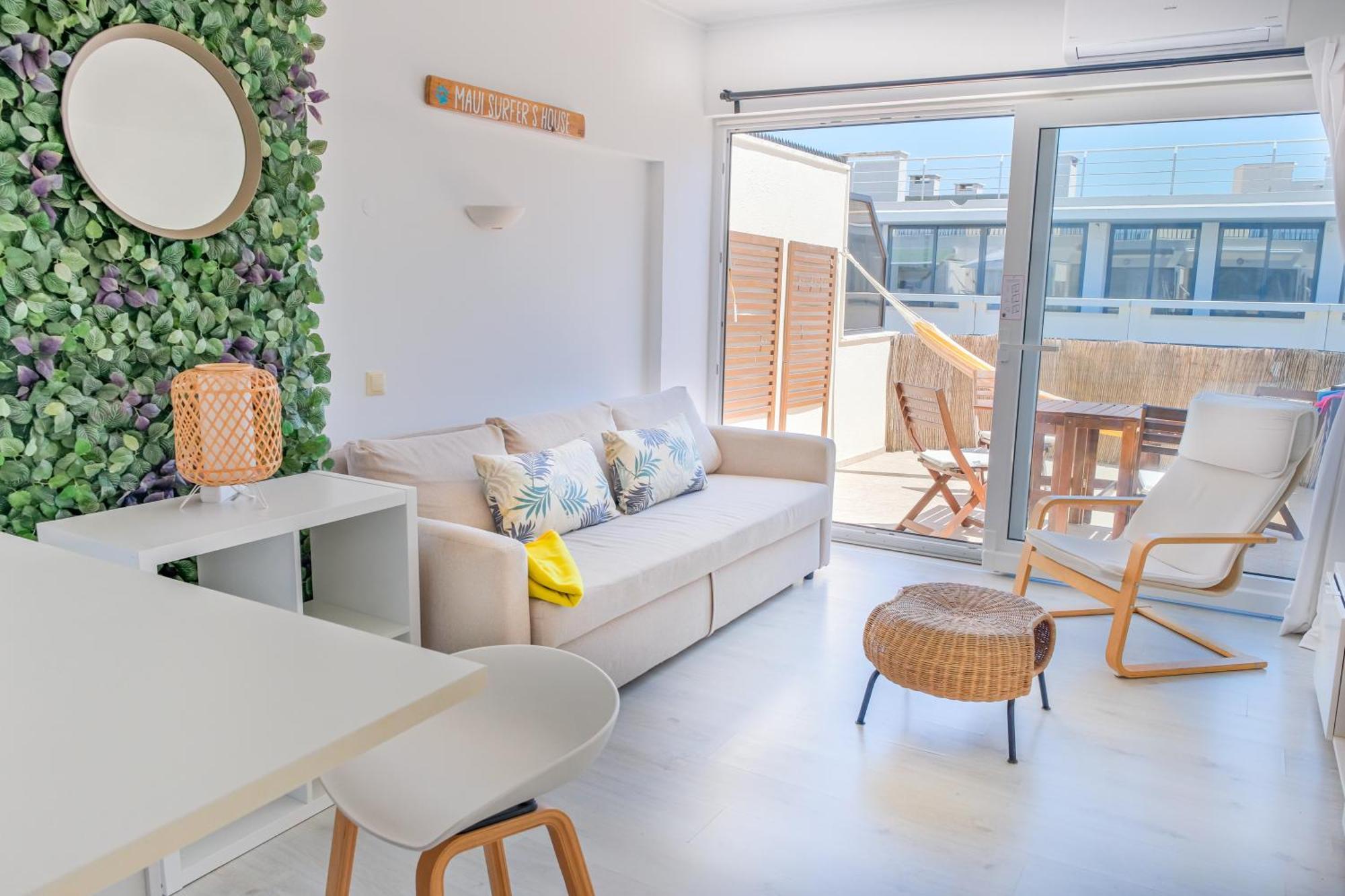 Apartment Maui Surfer's House Sea View Caparica House